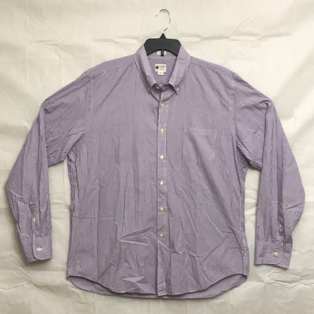 J. Crew Striped Dress Shirt XL